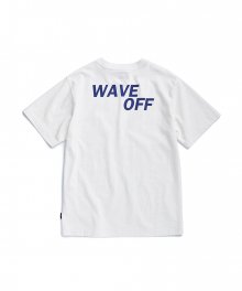 WAVE OFF Heavyweight T-Shirt White/Purple