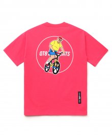 KP Color BMX Rider Tee (Pink)