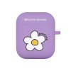 FLOWER POINT-PURPLE(AIRPODS JELLY)