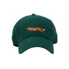 Adult`s Hats Fox on Green