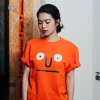[SS19 NOUNOU] Face S1 T-Shirts(Orange)