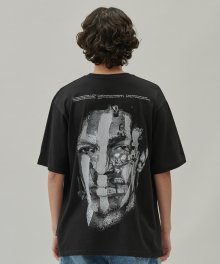 FACE PAINTING TEE BLACK
