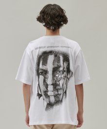FACE PAINTING TEE WHITE