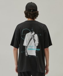 ADD SHIRT GRAPHIC B TEE BLACK