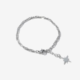 Surgical Steel Twinkle Star Chain Bracelet / 트윙클 스타 체인 팔찌-발찌