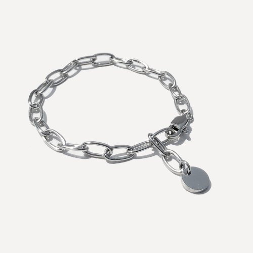 러쉬오프(rushoff) Surgical Steel Glam Up Chain Bracelet / 글램 업 체인팔찌