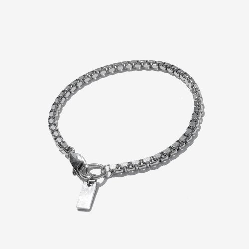 러쉬오프(rushoff) Surgical Steel Armor Chain Bracelet / 아머 체인 팔찌
