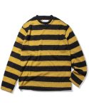 킹아카이브(THE K-ING ARCHIVES) Mohair Striped Knit (Mustard)