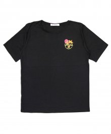 (유니섹스)  Aloha Hawaii Summer Short Sleeve T-shirt (BLACK)