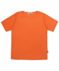 (유니섹스) Basic Color Short Sleeve T-shirt (ORANGE)