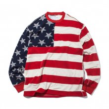 Star & Stripes Long Sleeve (Red)