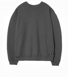 [BPS X CRITIC] 19FW Washed Logo Print Sweatshirt_Grey