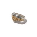 크루치(KRUCHI) heart ring (925 silver14k gold plated)