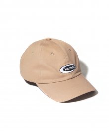 OVAL CURVED CAP-BEIGE