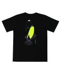 웬아이워즈영(WHENIWASYOUNG) 피쉬 그래픽 티셔츠 (블랙)