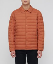 라이트 다운 셔츠 재킷 [오렌지]