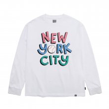 NEW YORK CITY L/S WHITE