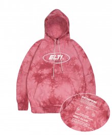 Tie-dye Hood_Burgundy