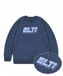 Pig Dyeing Sweat Shirts_Blue