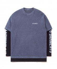 IG Pigment Layered Tee (Navy)