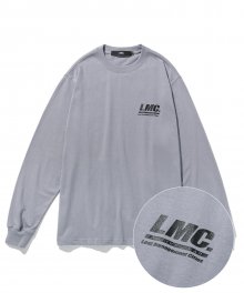 LMC ACTIVE GEAR LONG SLV TEE gray