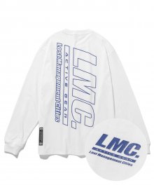 LMC ACTIVE GEAR LONG SLV TEE white