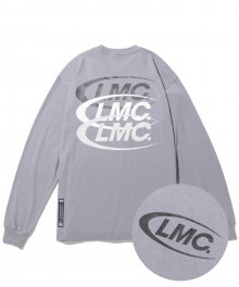 LMC TRIPLE CO LONG SLV TEE gray