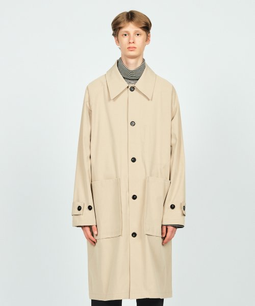 beige mac coat
