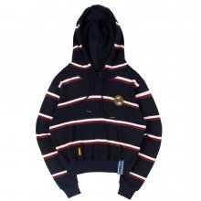 GNAC STRIPE HOOD_NAVY