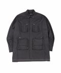 Oversized Fisherman Shirt [Charcoal]