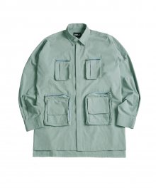 Oversized Fisherman Shirt [Mint]