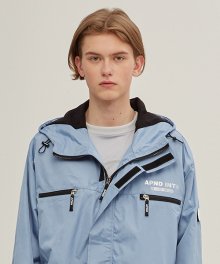 TECHNICAL FISHER JACKET_DUST BLUE