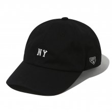 NY SMALL LOGO BASEBALL CAP BLACK