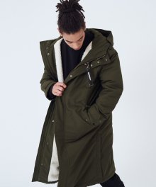 Military Long Jacket - Khaki
