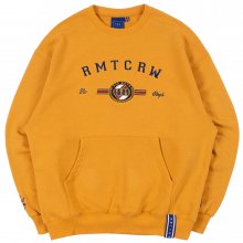 RMTCRW LOGO POCKET SWEATSHIRT_YELLOW