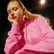 [FW19 Pink Panther] PP Hotfix Hoodie(Pink)