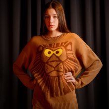 [FW19 Pink Panther] Lion PP Knit(Brown)