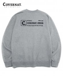 AUTHENTIC C LOGO CREWNECK GRAY