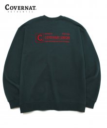 AUTHENTIC C LOGO CREWNECK GREEN