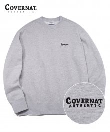 SMALL AUTHENTIC LOGO CREWNECK MELANGE