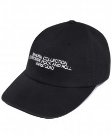 WASHED BALL CAP IA [BLACK]