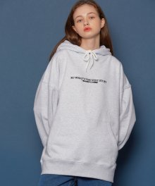 [UNISEX] 페이지 후드티 (PALE MELANGE)