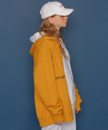 [UNISEX] 나이트씬 후드집업 (YELLOW)