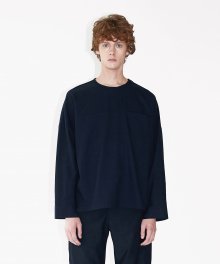 OVERTURE WOVEN TOP-DEEP NAVY