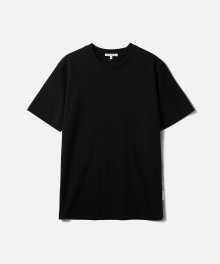 HALF SLEEVE TEE (Premium BASIC)-BLACK