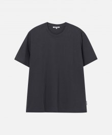 HALF SLEEVE TEE (Premium BASIC)-CHARCOAL