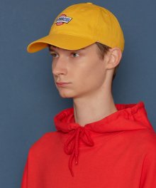 [UNISEX] 스토리 로고 캡 (YELLOW)