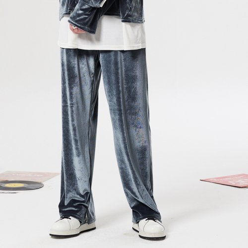 velvet training pants