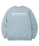 그루브라임(GROOVE RHYME) NYC LOCATION SWEATSHIRT (LIGHT BLUE) [LRSFCTM302M]