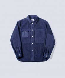 CORDUROY UTILITY SHIRTS NAVY